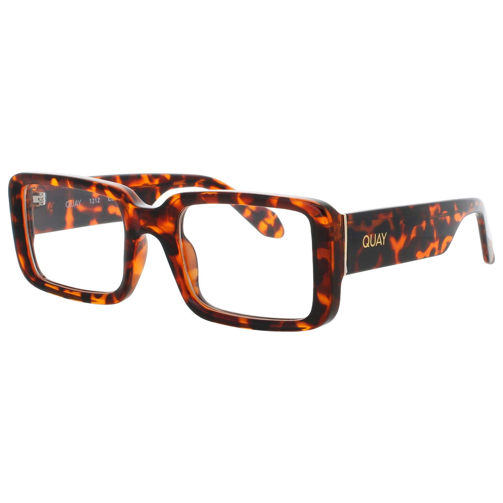 Quay Women's Eyeglasses QUAY-QT-000747-TORT-CLRRX