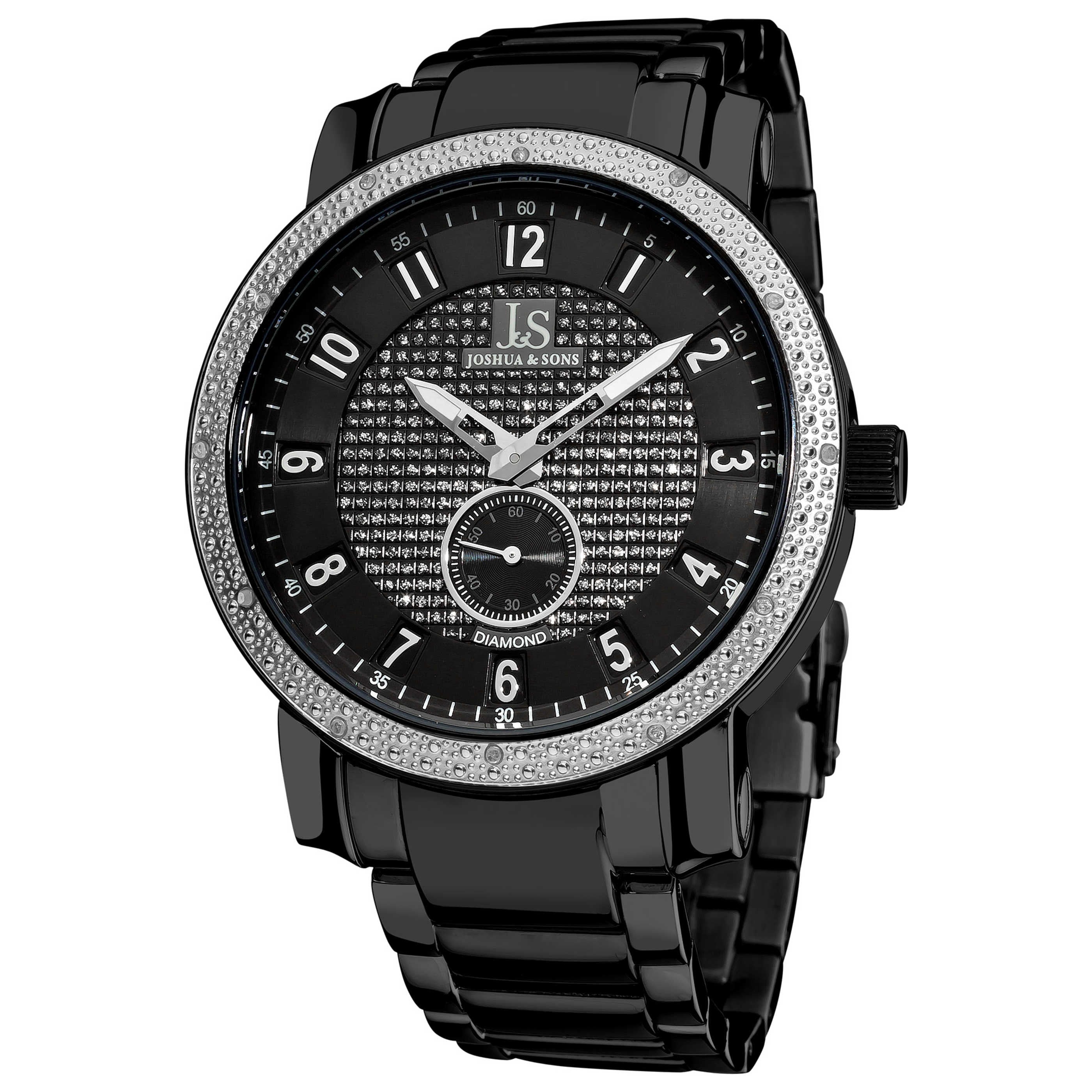 Joshua & Sons Men's Quartz Watch JS-20-BK