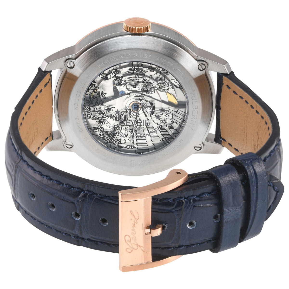 Gevril Mulberry Men's Watch 9625