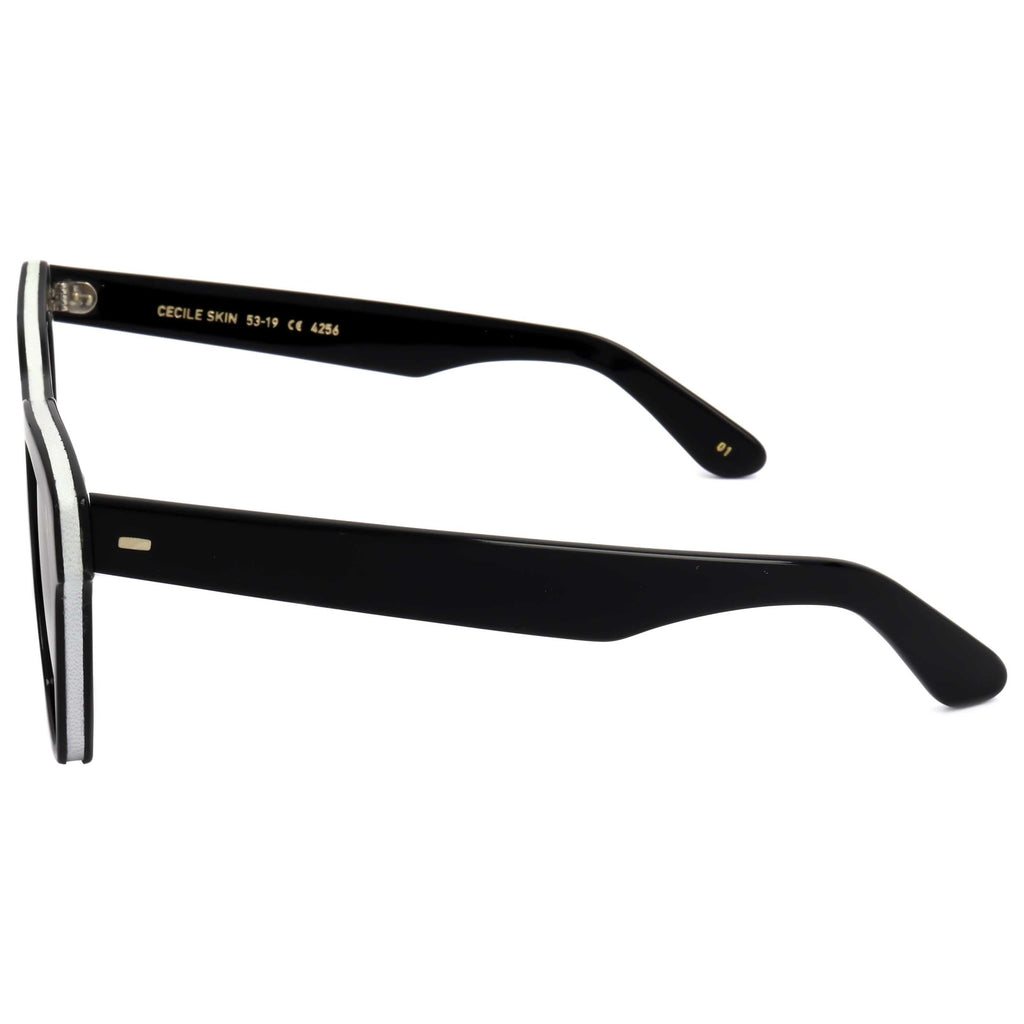 L.G.R. Women's Sunglasses CECILE-SKIN-BLK-53