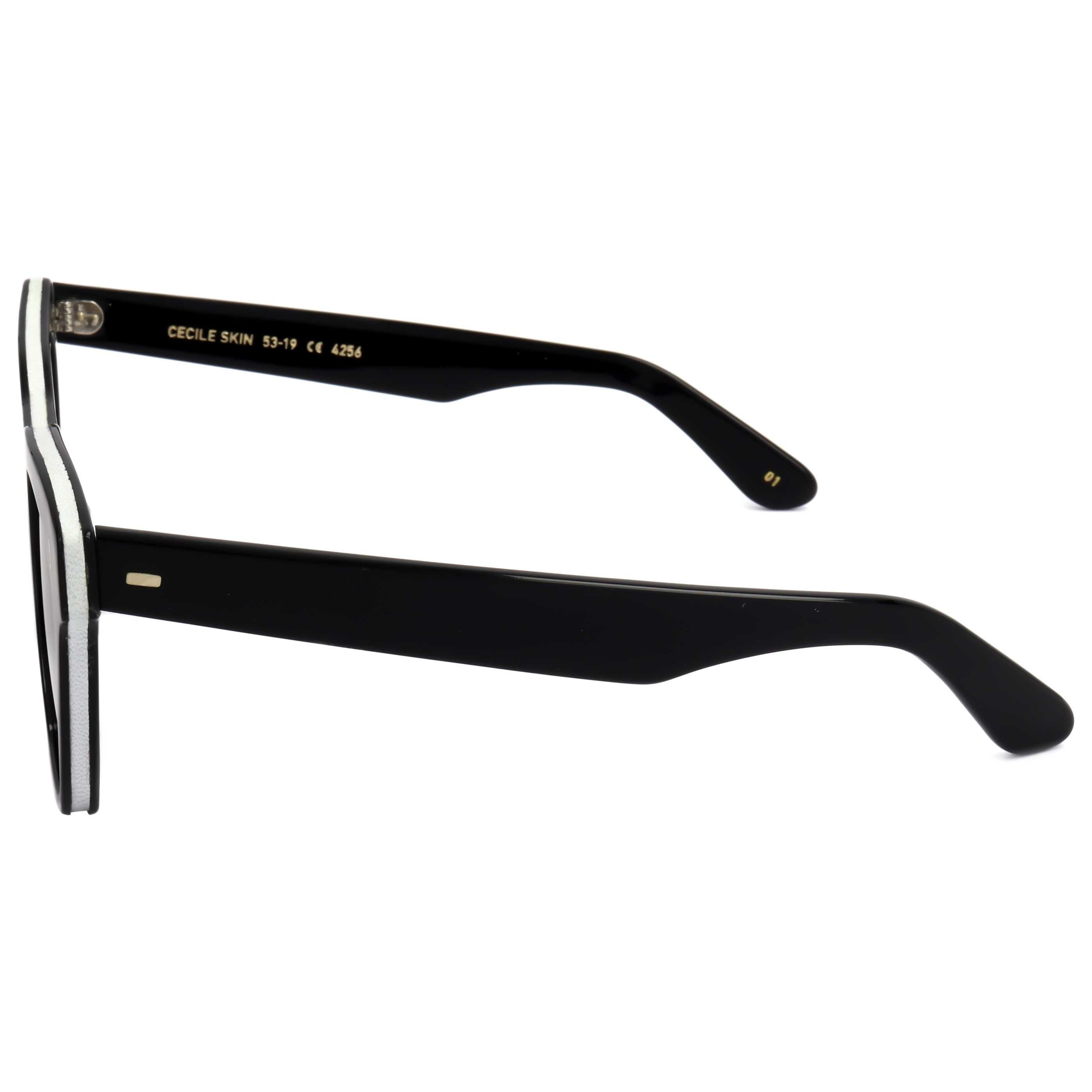 L.G.R. Women's Sunglasses CECILE-SKIN-BLK-53