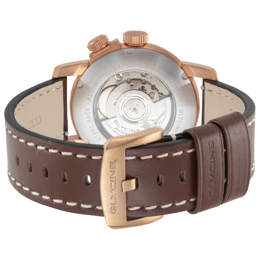 Glycine Airman Contemporary Bronze GMT Men's Watch GL0549
