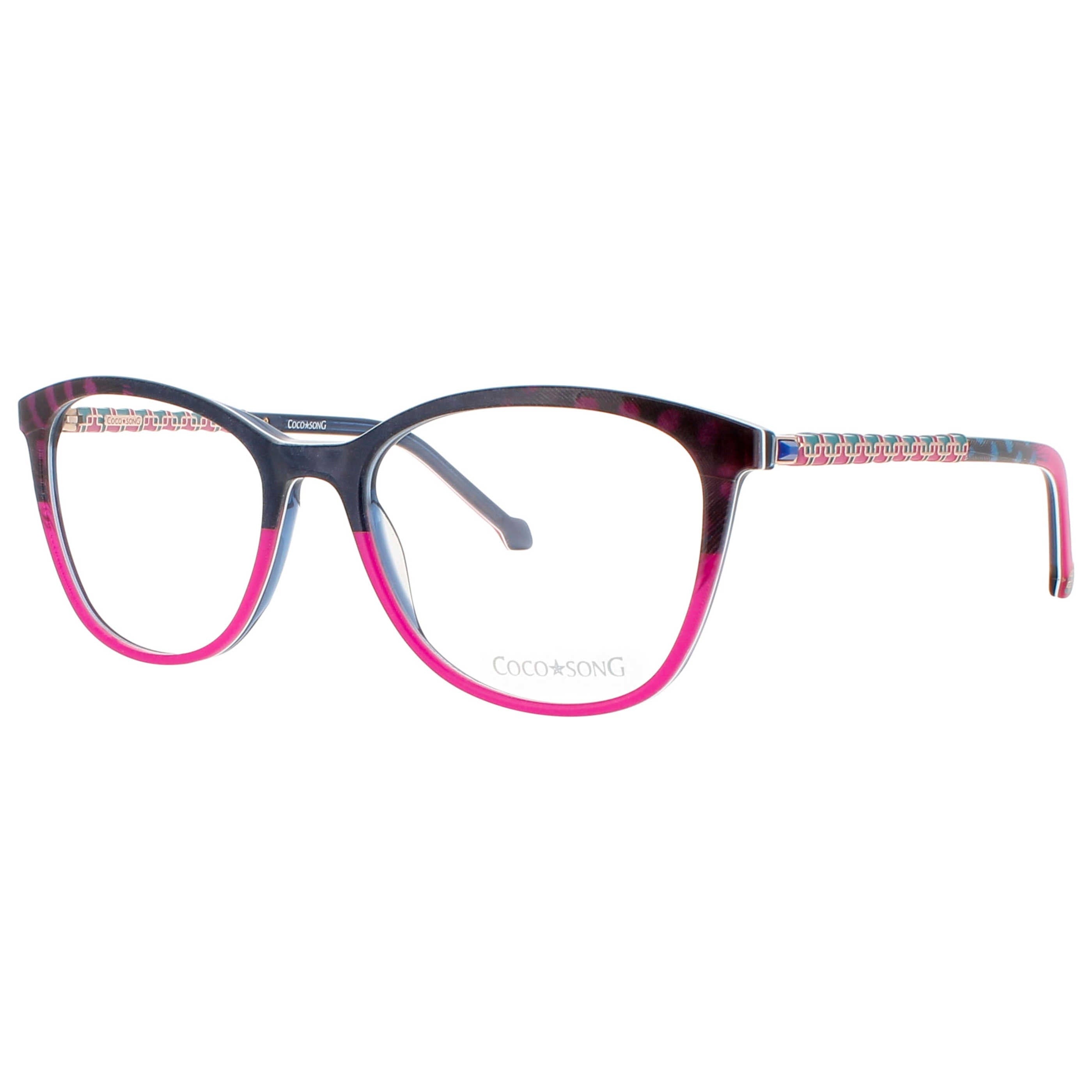 Coco Song Women's Eyeglasses CS-YORK-BLUES-CV243-04-09