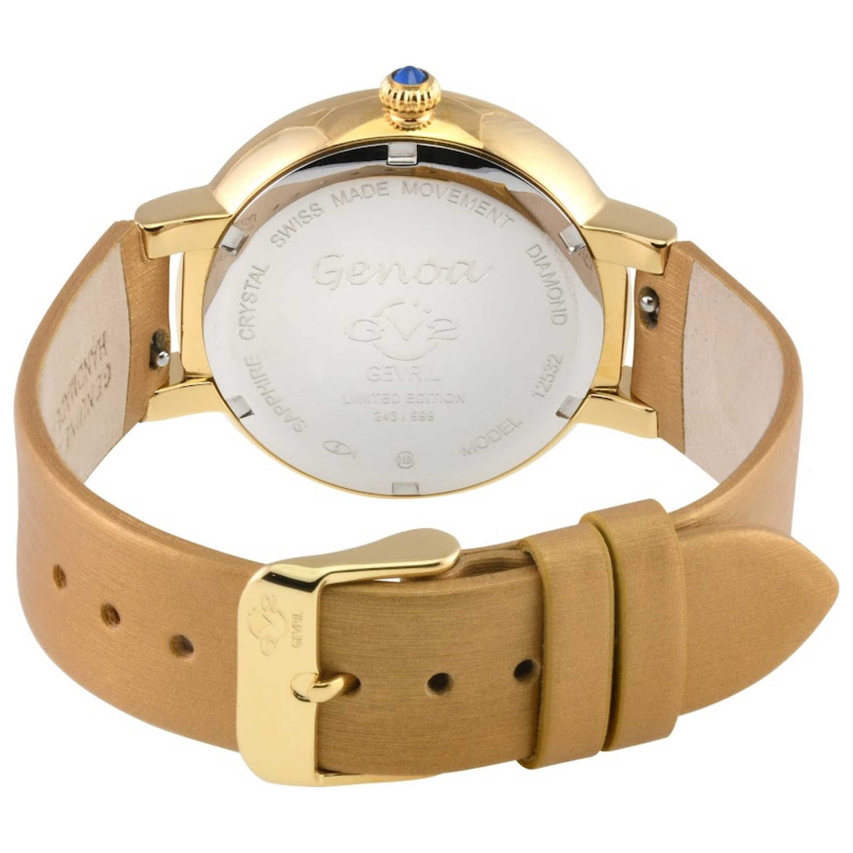 GV2 by Gevril Genoa Women's Watch 12532S