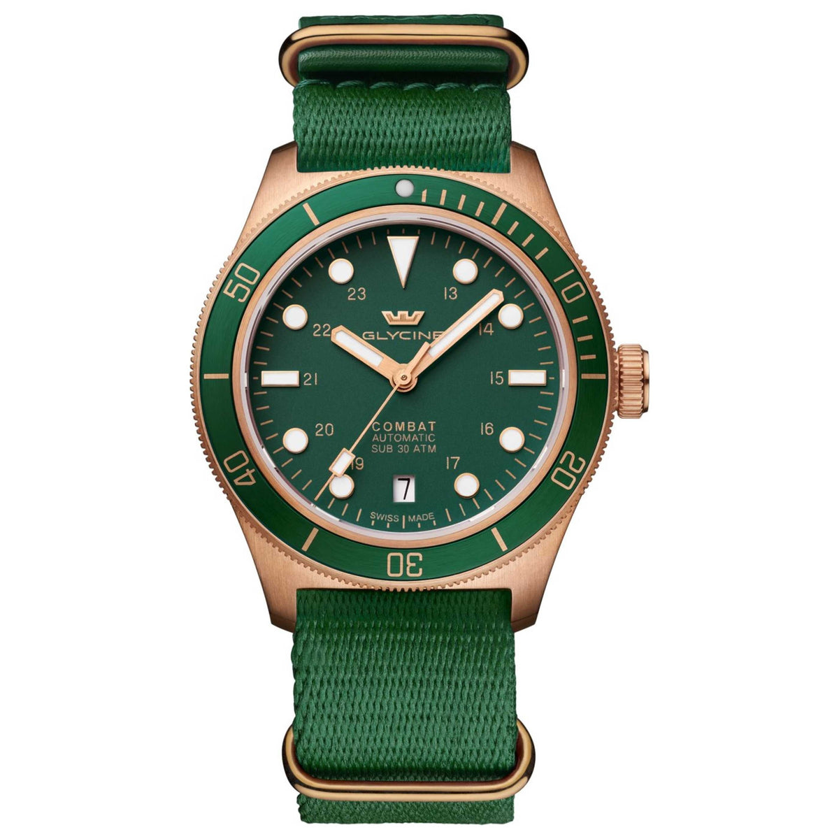 Glycine Combat Sub Bronze Unisex Watch GL0519