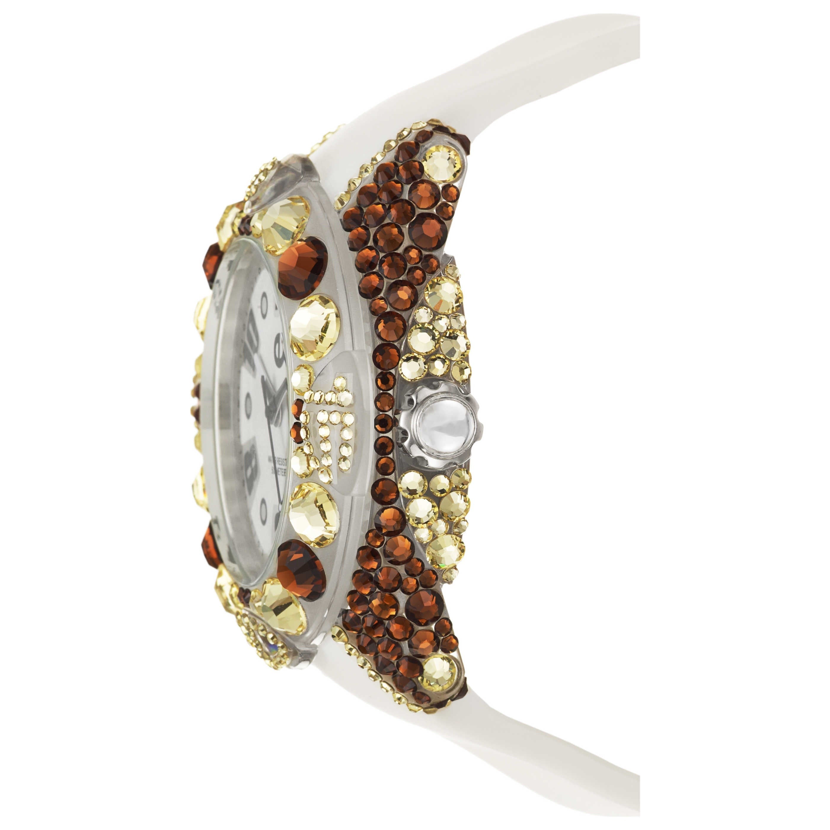 Tendence Rainbow Crystal Art Women's Watch 02013101