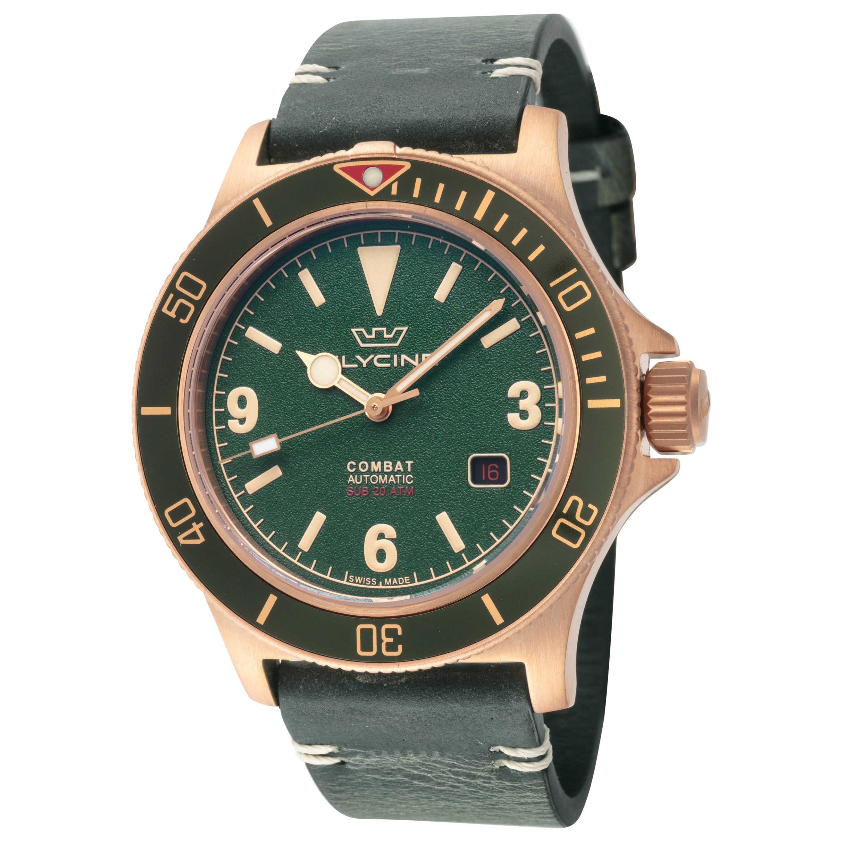 Glycine Combat Sub Bronze Men's Watch GL0482