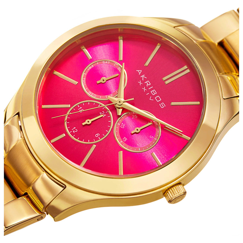 Akribos Xxiv Women's Watch AK952YGPK