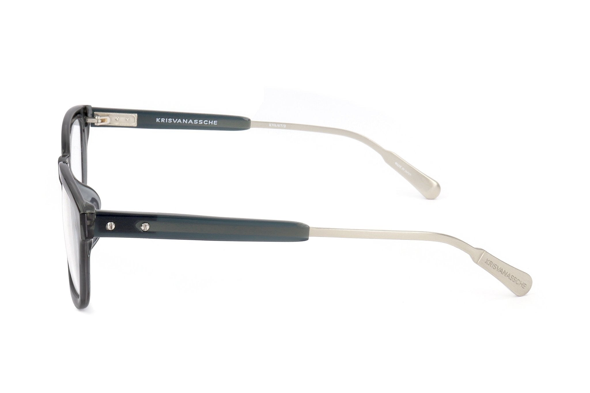 Kris Van Assche by Linda Farrow Men's Stainless steel Glasses