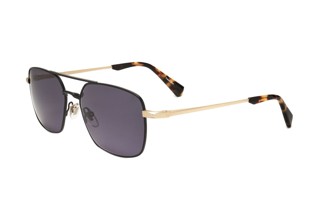 Sandro stainless steel Sunglasses for man in black
