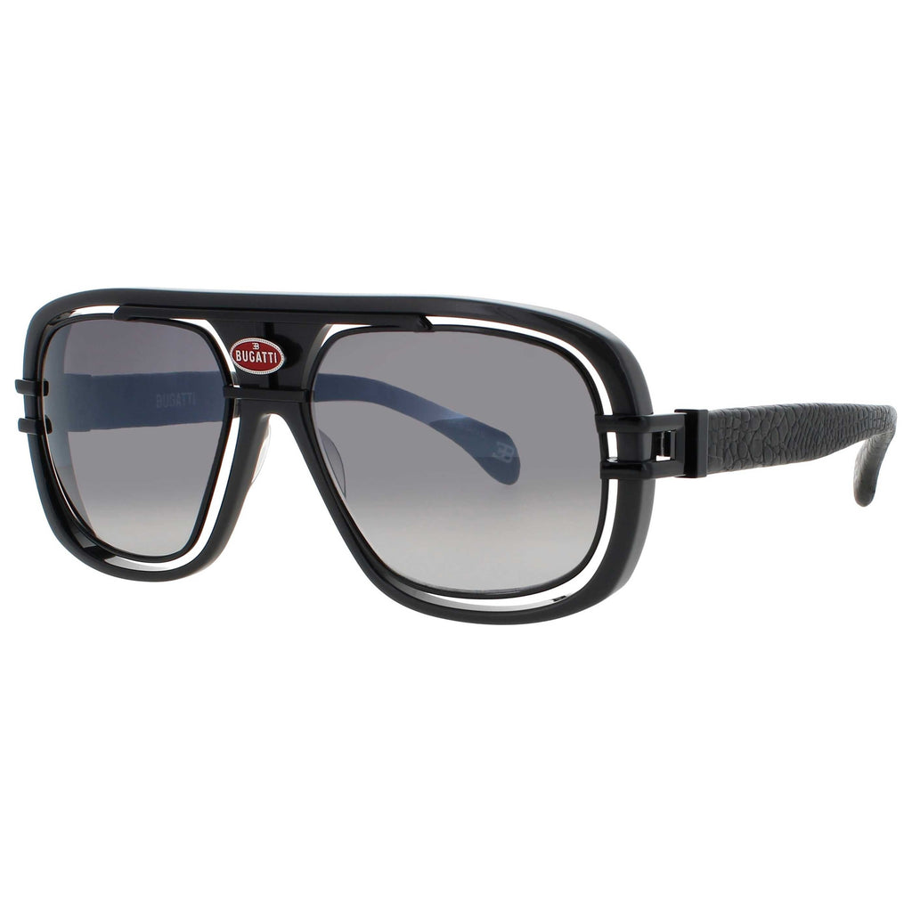 Bugatti Men's Sunglasses BUGATTI-07-GRY-BK