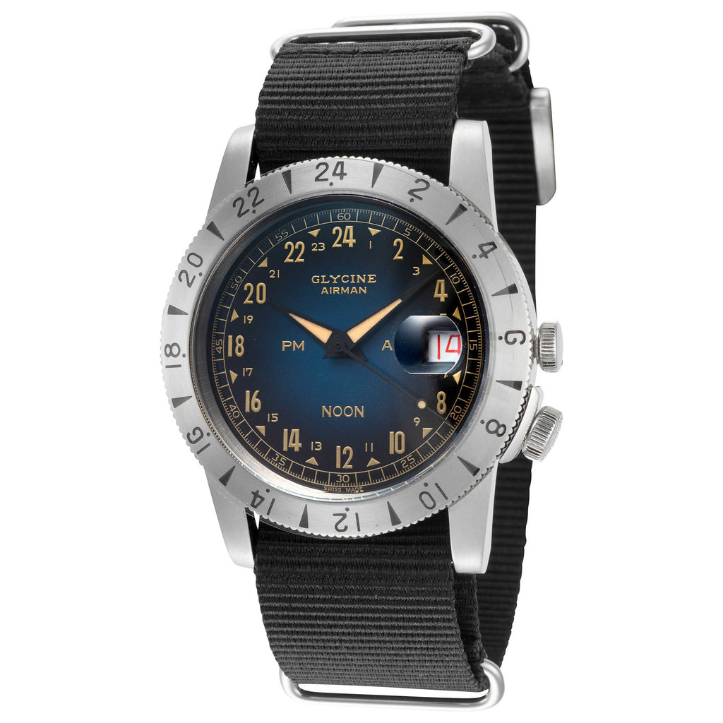 Glycine Airman Vintage Noon Purist Men's Watch GL0477