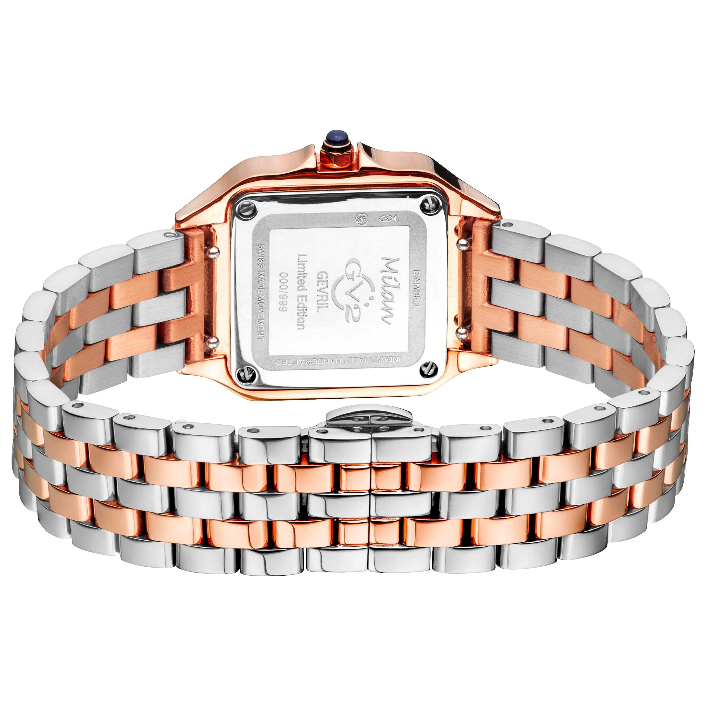 GV2 by Gevril Milan Women's Watch 12114B