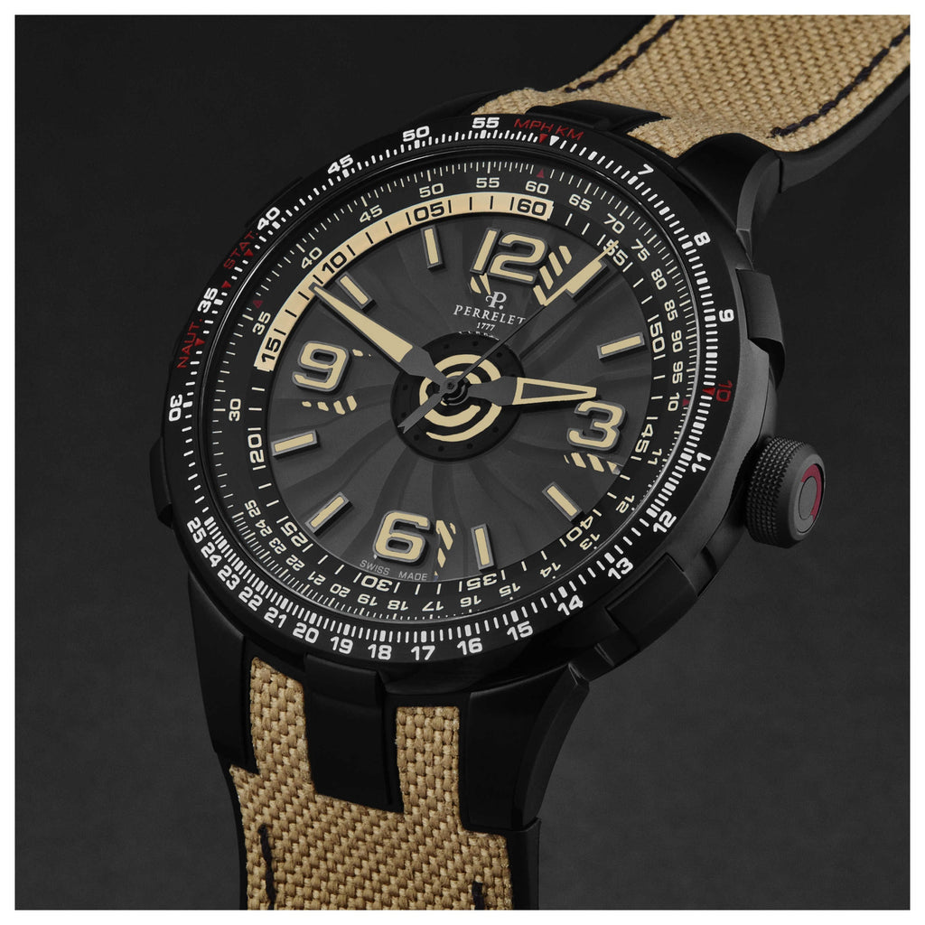 Perrelet Turbine Pilot Men's Watch A1096/1