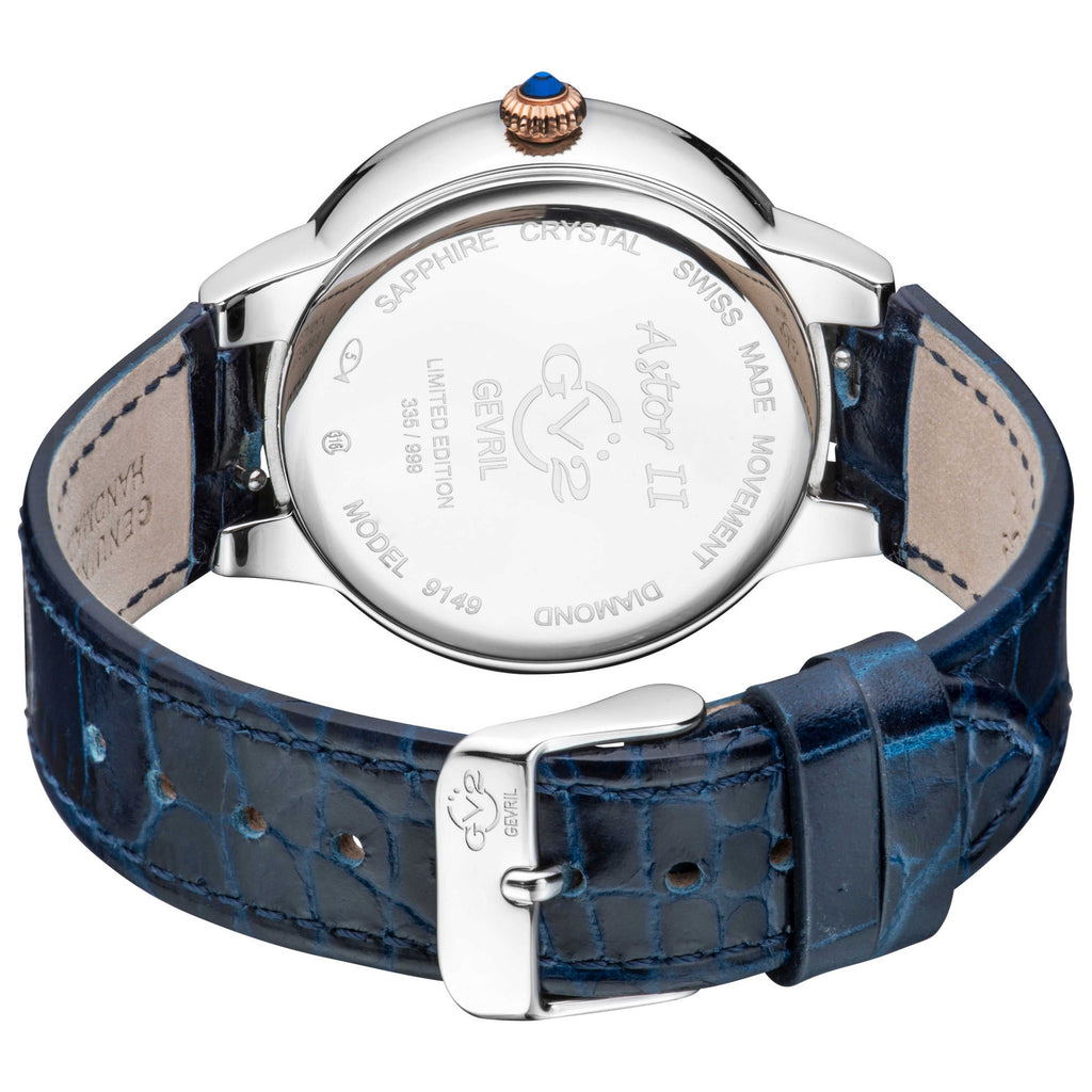 GV2 by Gevril Astor II Women's Watch 9149-L5