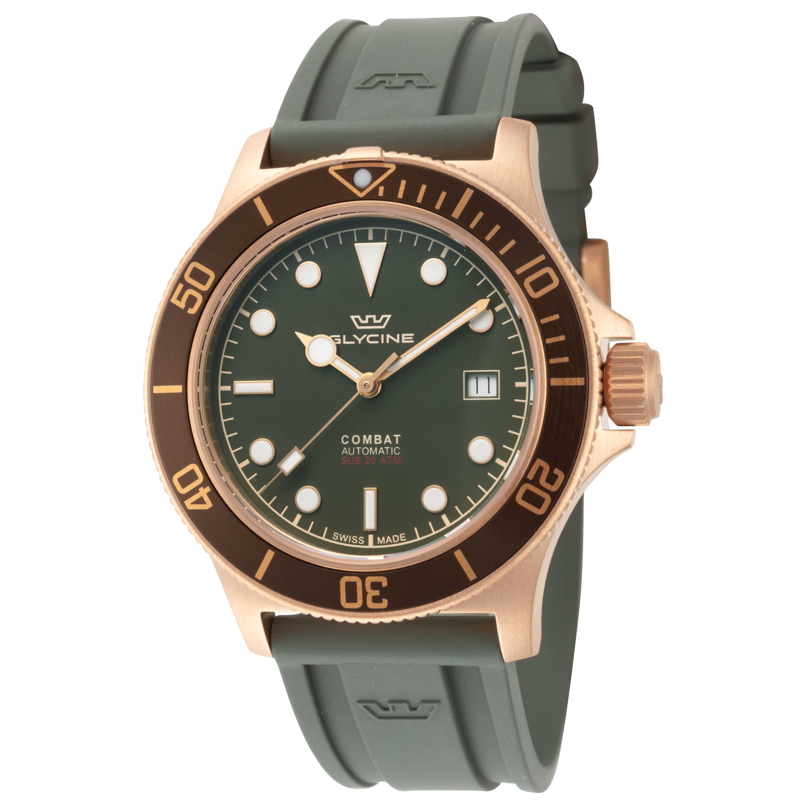Glycine Combat Sub Bronze Men's Watch GL0325