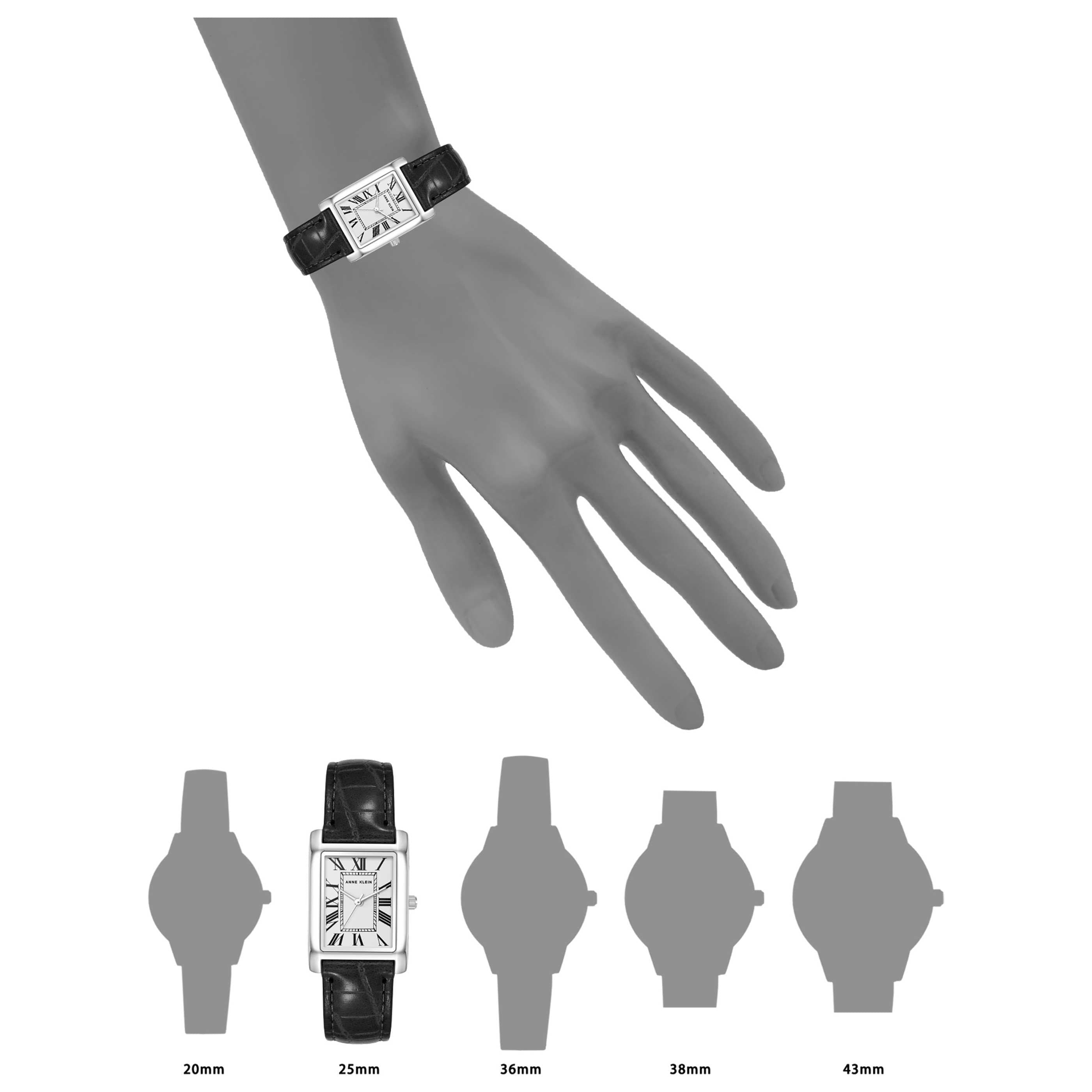 Anne Klein Women's Watch AK-5091SVBK