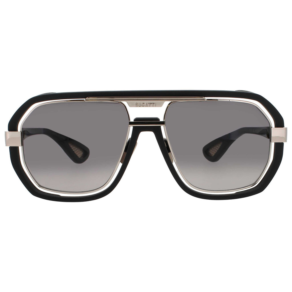 Bugatti Men's Sunglasses BUGATTI-08-MBK-WG