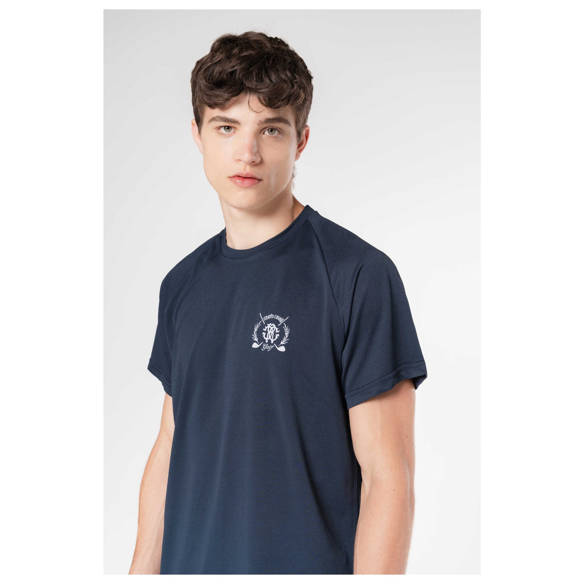 Roberto Cavalli Golf Men's Ergonomic T-Shirt