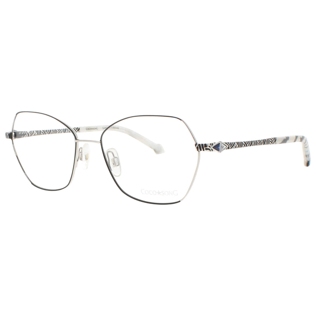 Coco Song Women's Eyeglasses CS-BROKEN-WINGS-CV187-01-09
