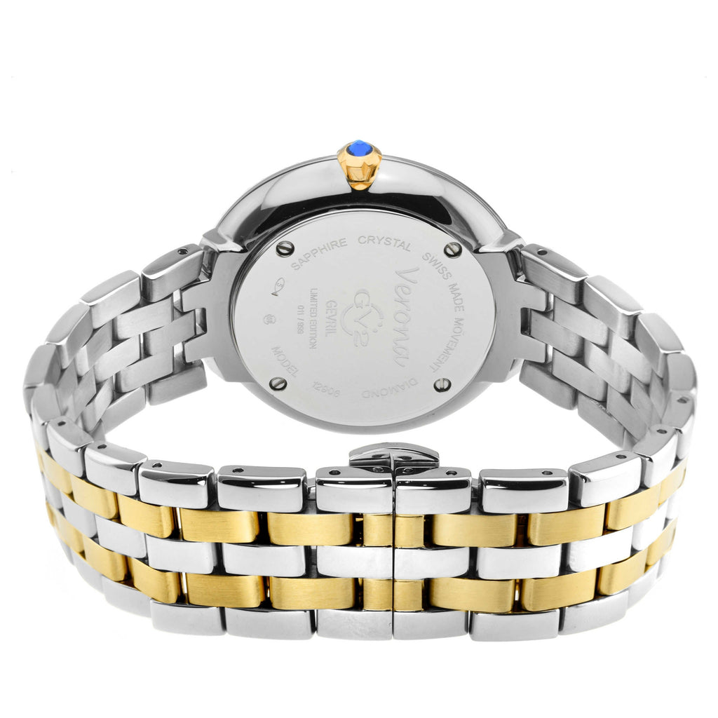 GV2 by Gevril Verona Diamond Women's Watch 12906B