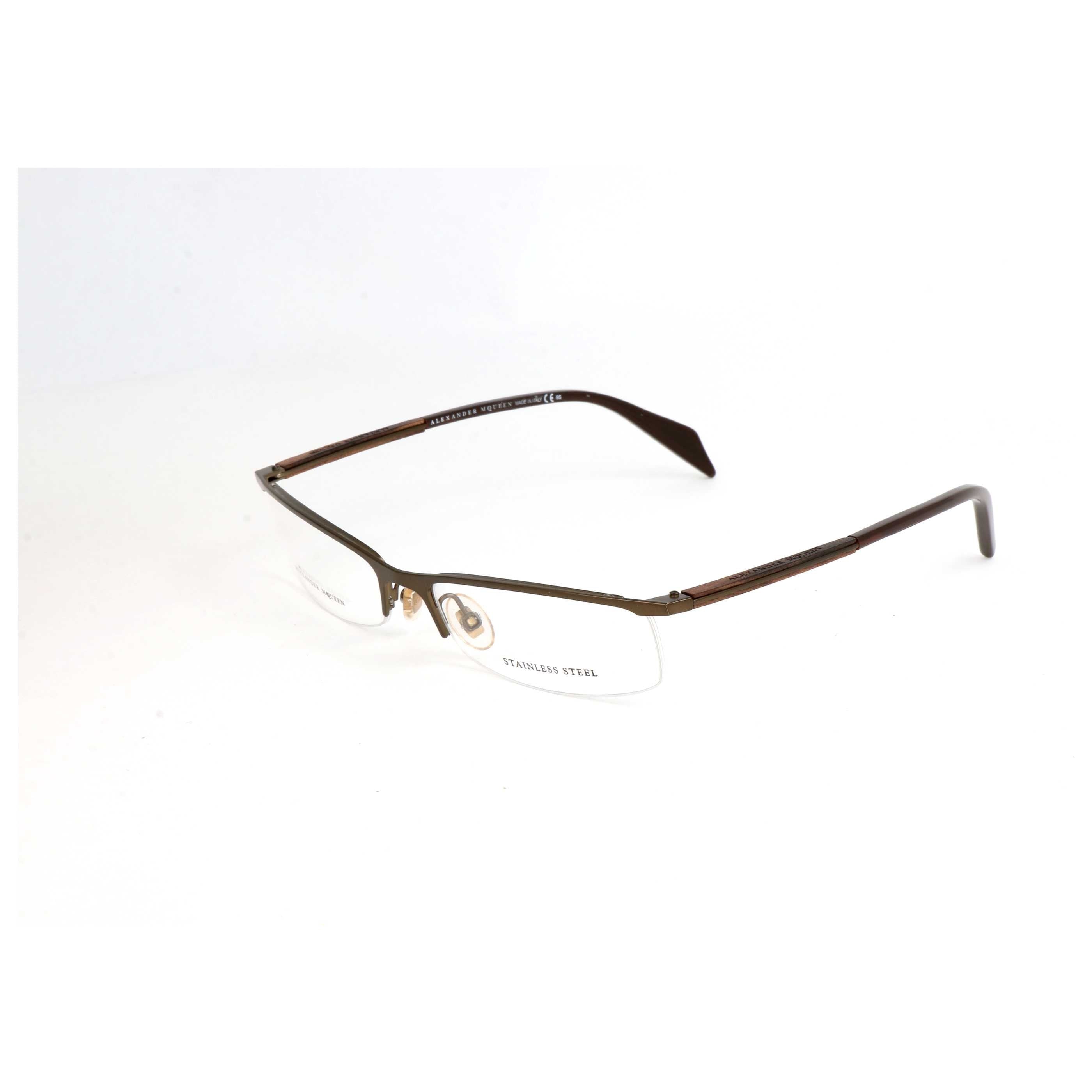 Alexander McQueen Unisex Eyeglasses AMQ-4152-2NM-53