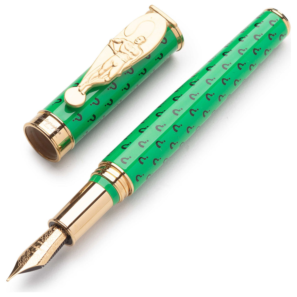 Montegrappa DC Comics Riddler Pen ISDCR3YG