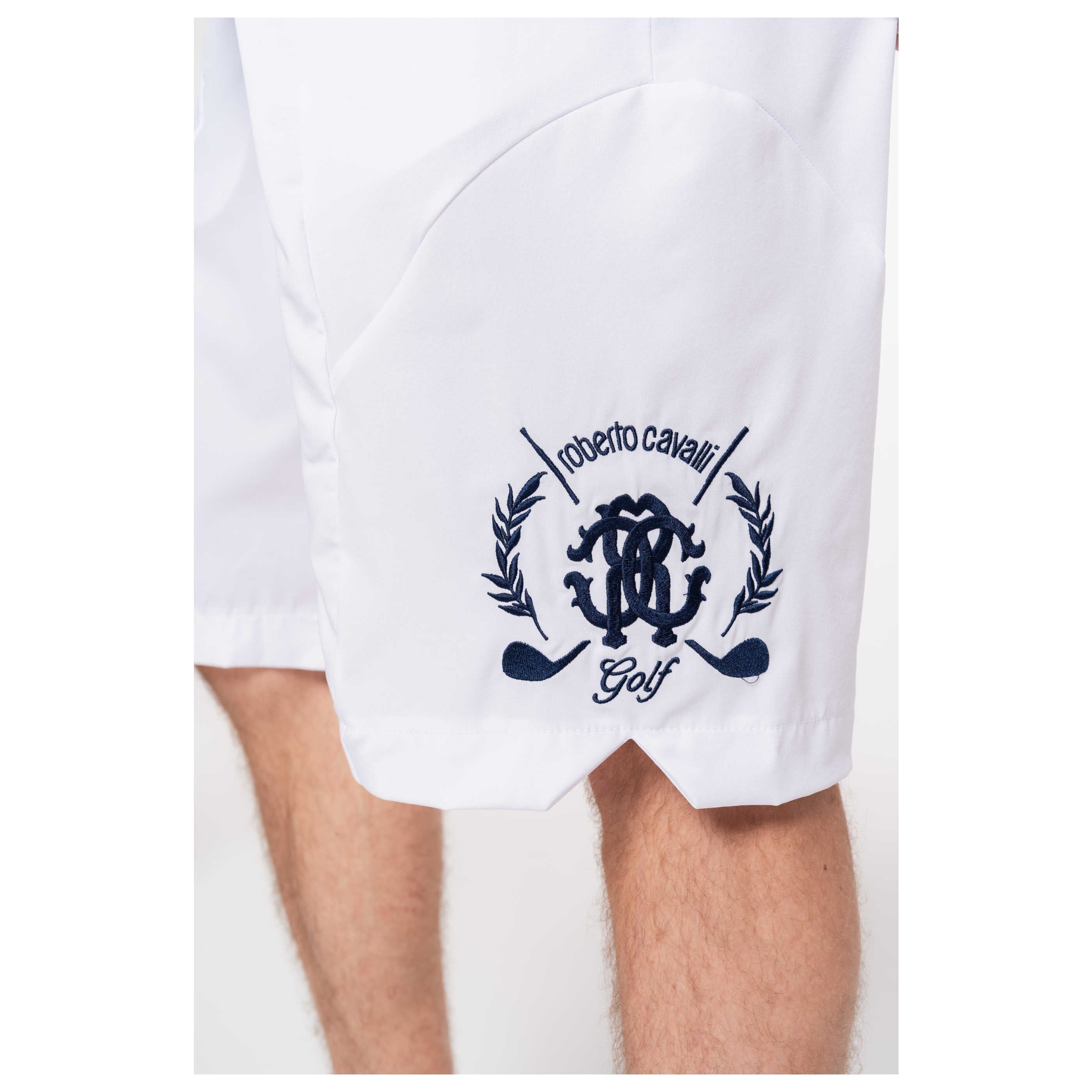 Roberto Cavalli Golf Men's Technical Ergonomic Shorts