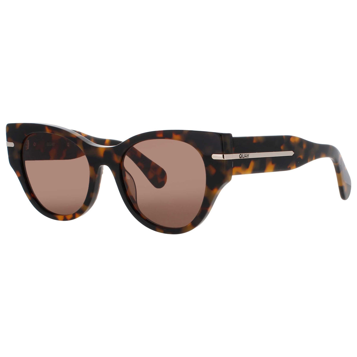 Quay Women's Sunglasses QUAY-NO-NS-2330-PBTRT-BRN