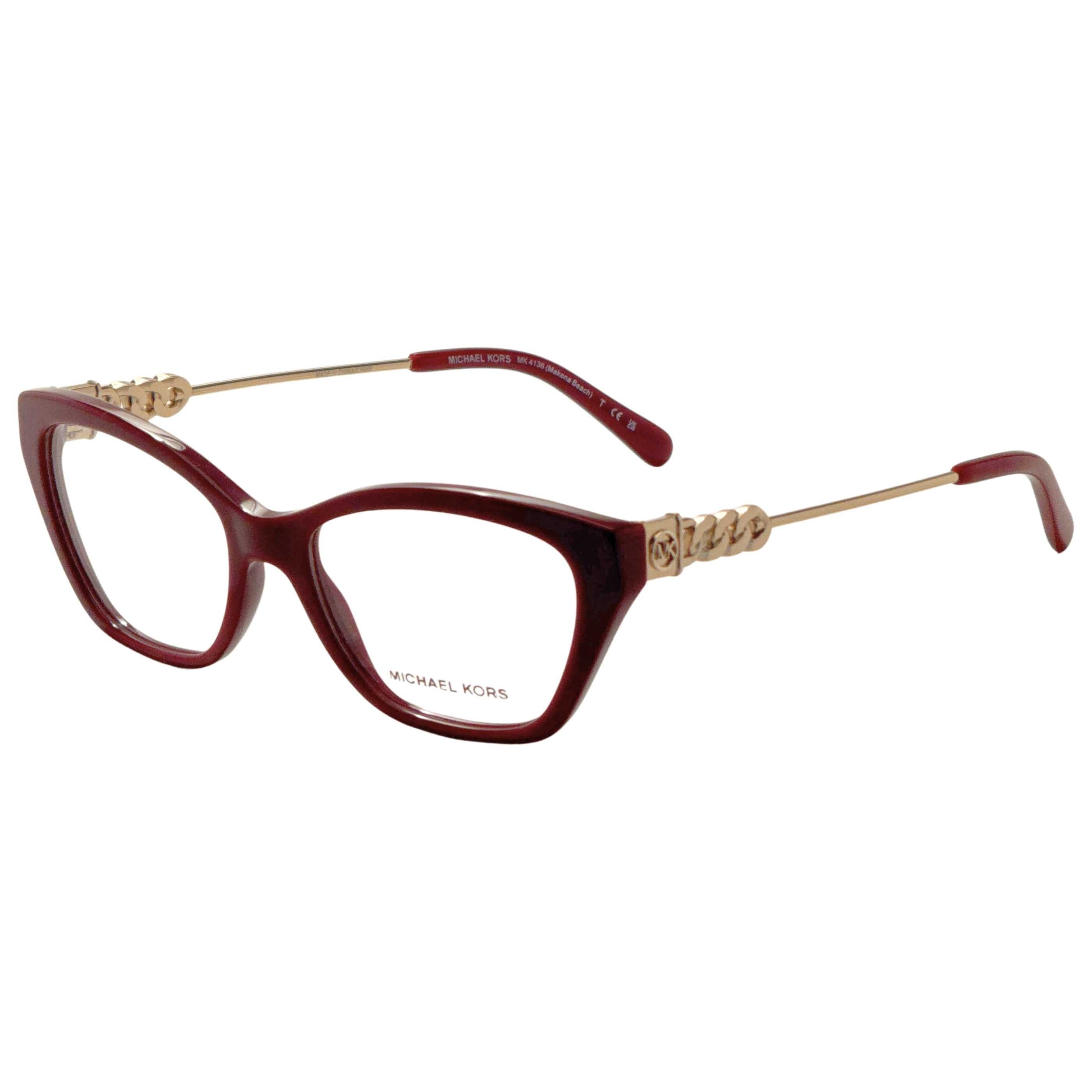 Michael Kors Makena Beach Women's Eyeglasses MK4136-4004-52
