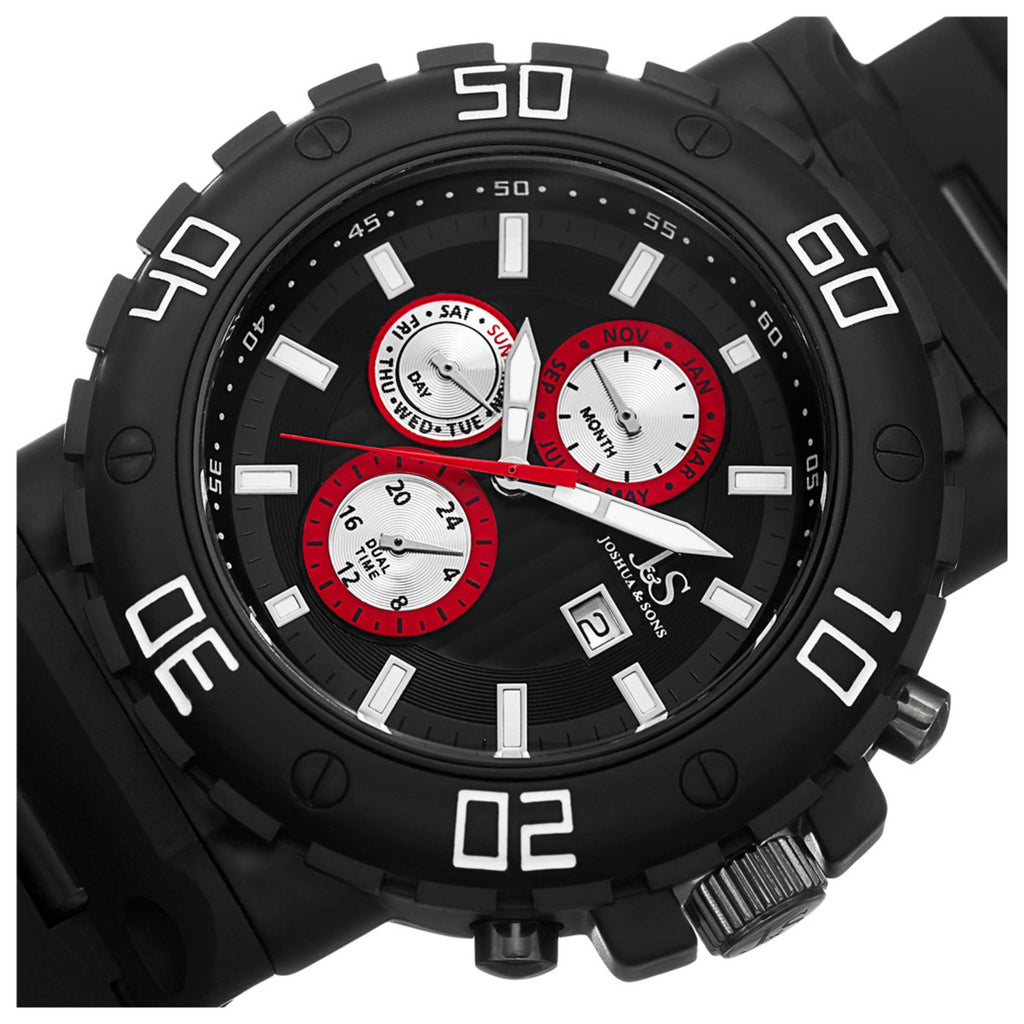 Joshua & Sons Men's Watch JS89BKW