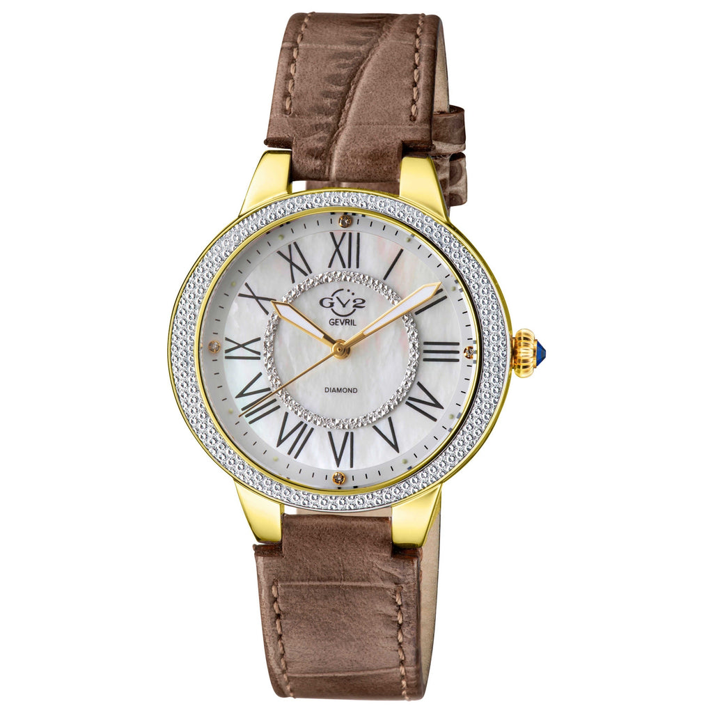 GV2 by Gevril Astor II Women's Watch 9142-L8