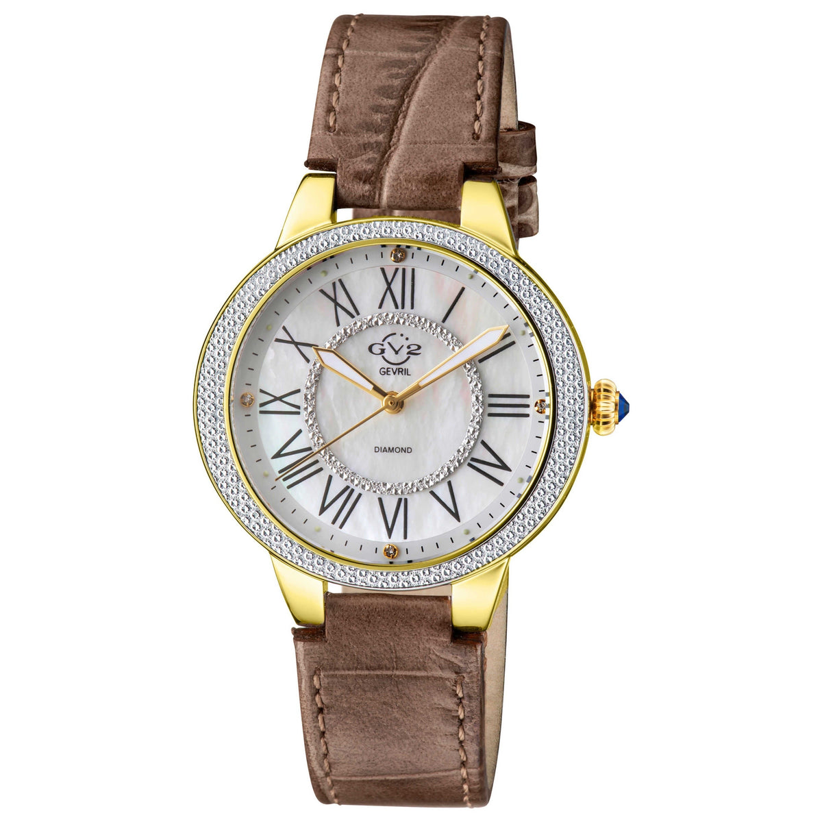 GV2 by Gevril Astor II Women's Watch 9142-L8