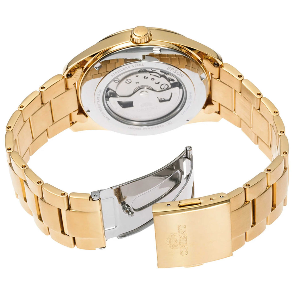 Orient Contemporary Small Seconds Semi Skeleton Men's Watch RA-AR0007S