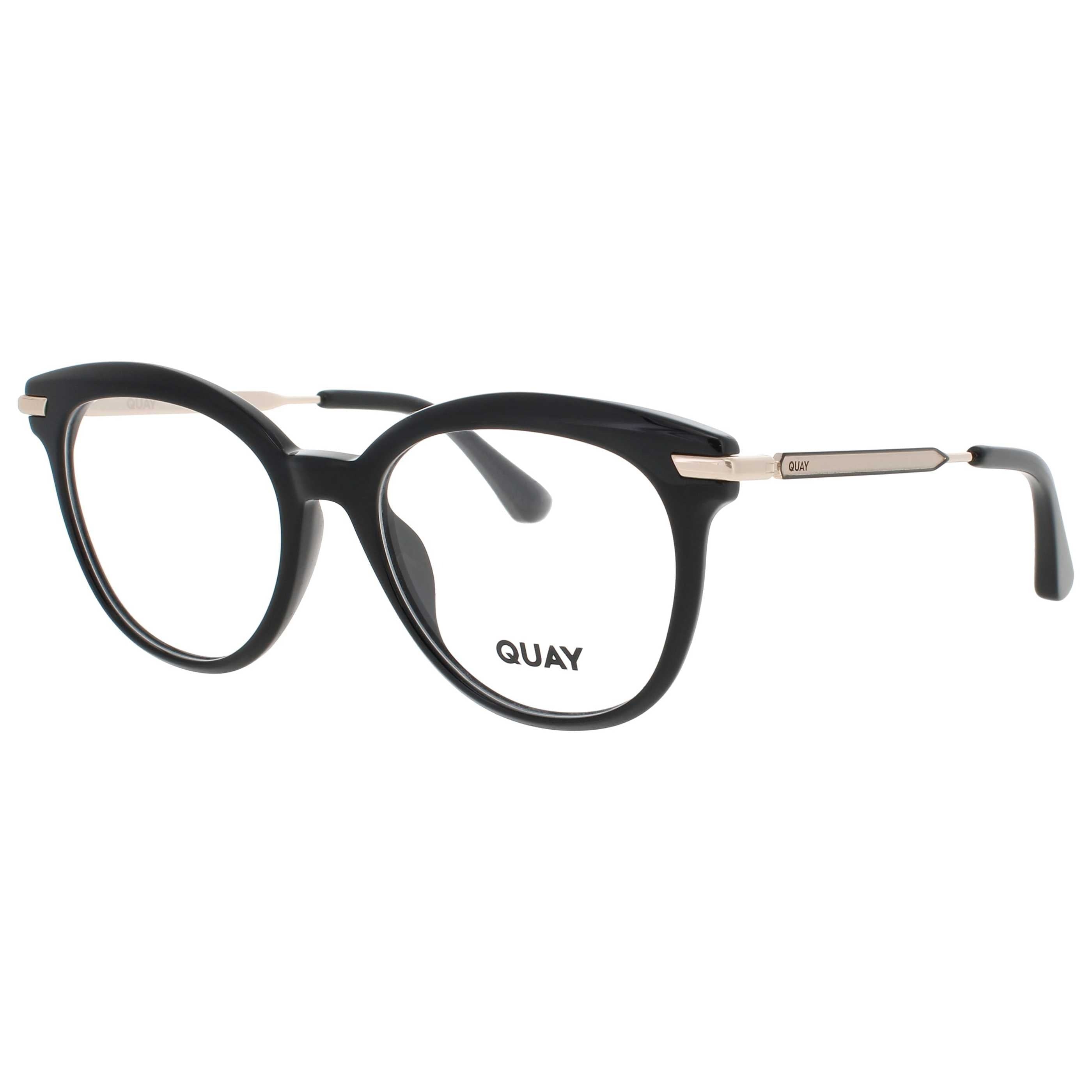 Quay Women's Eyeglasses QUAY-OG-OF-2527-BLK-RX