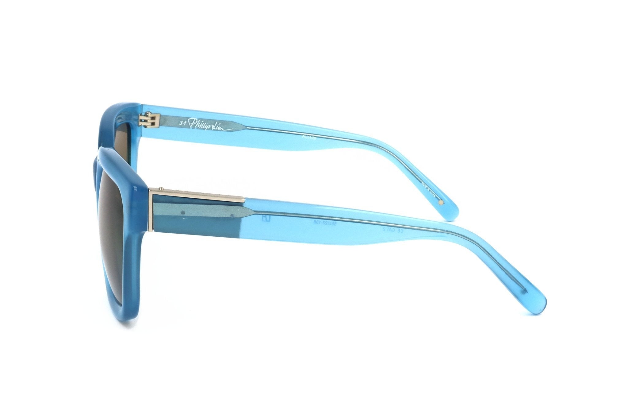 Phillip Lim by Linda Farrow acetate Sunglasses for man in blue