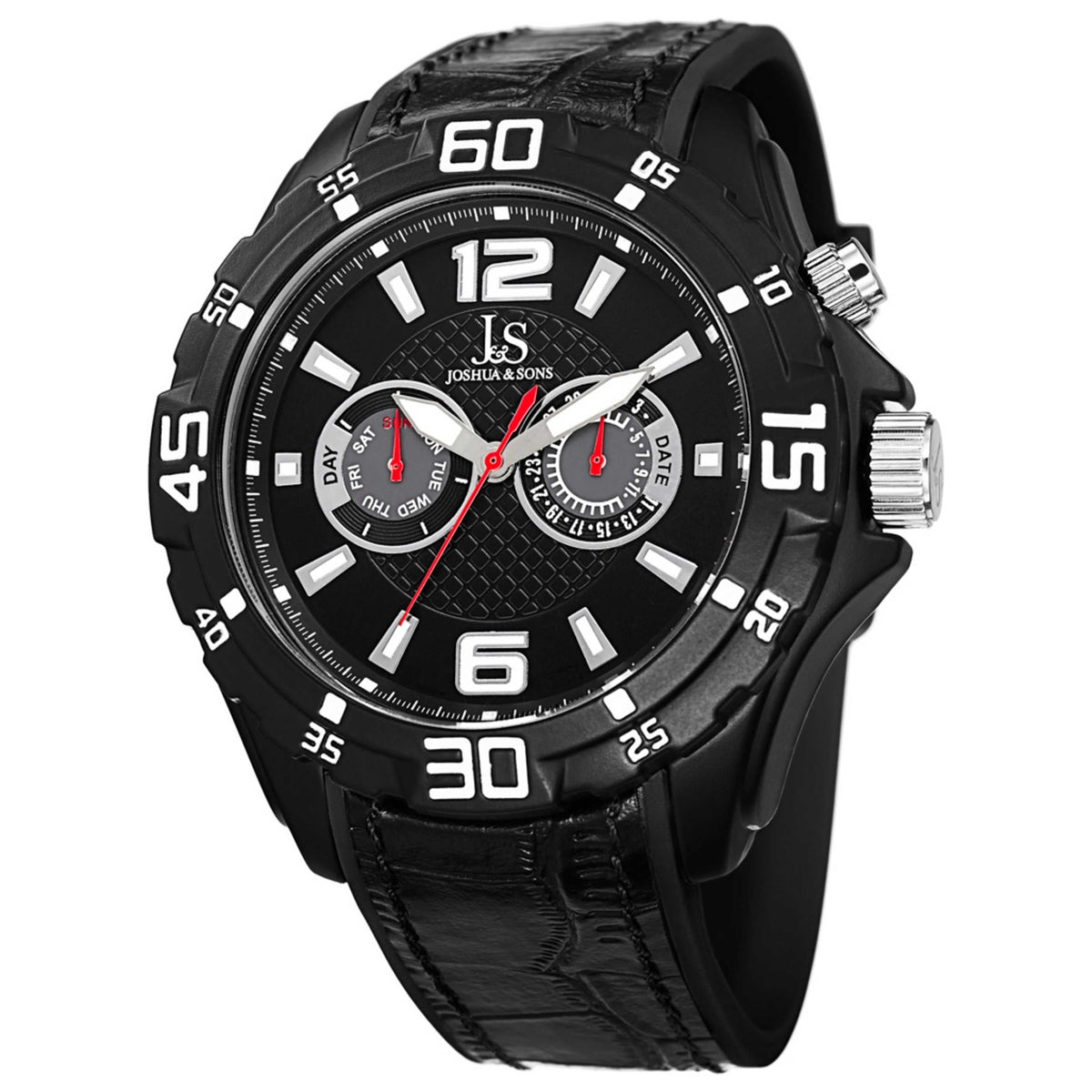 Joshua & Sons Men's Watch JS79BK
