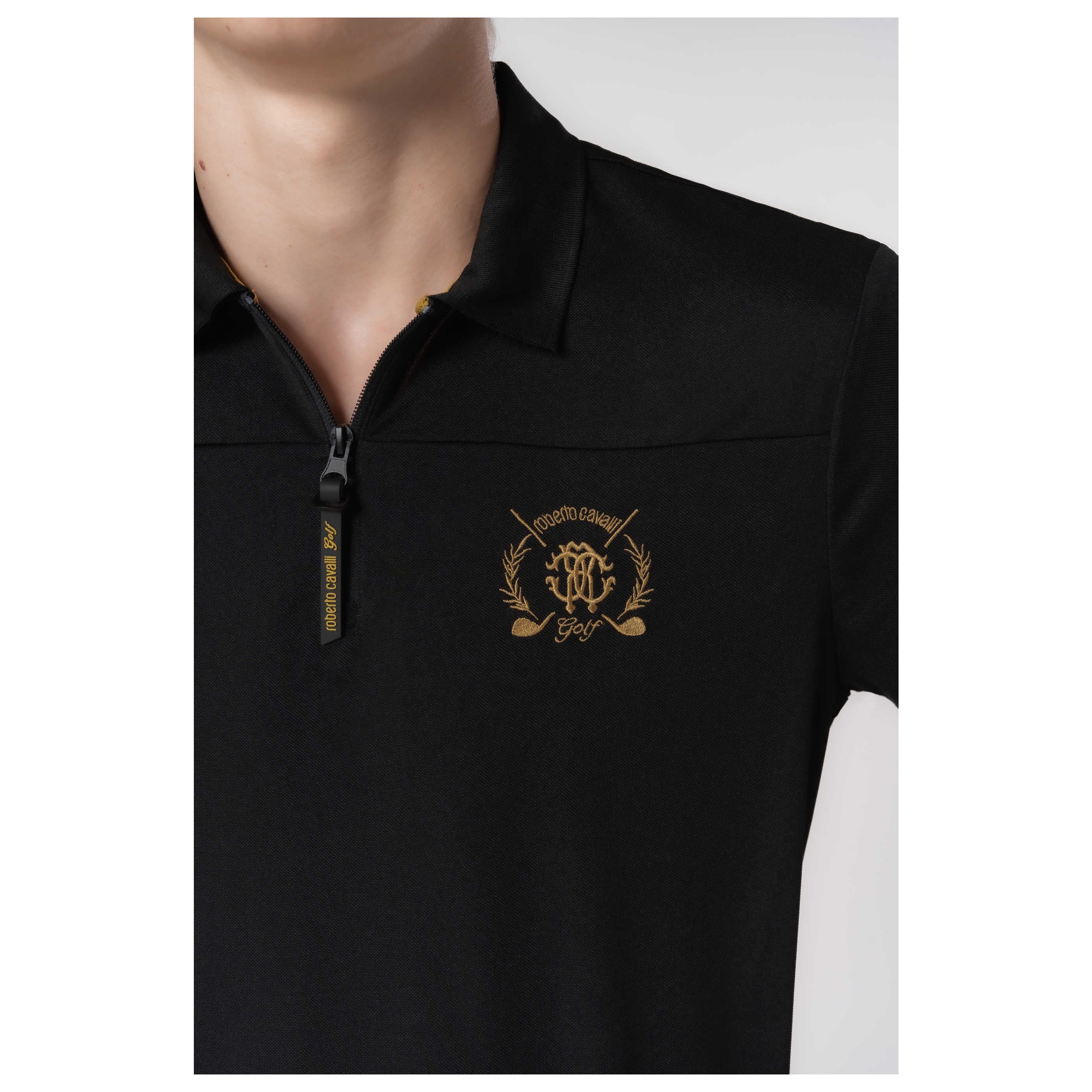 Roberto Cavalli Golf Men's Ergonomic Polo