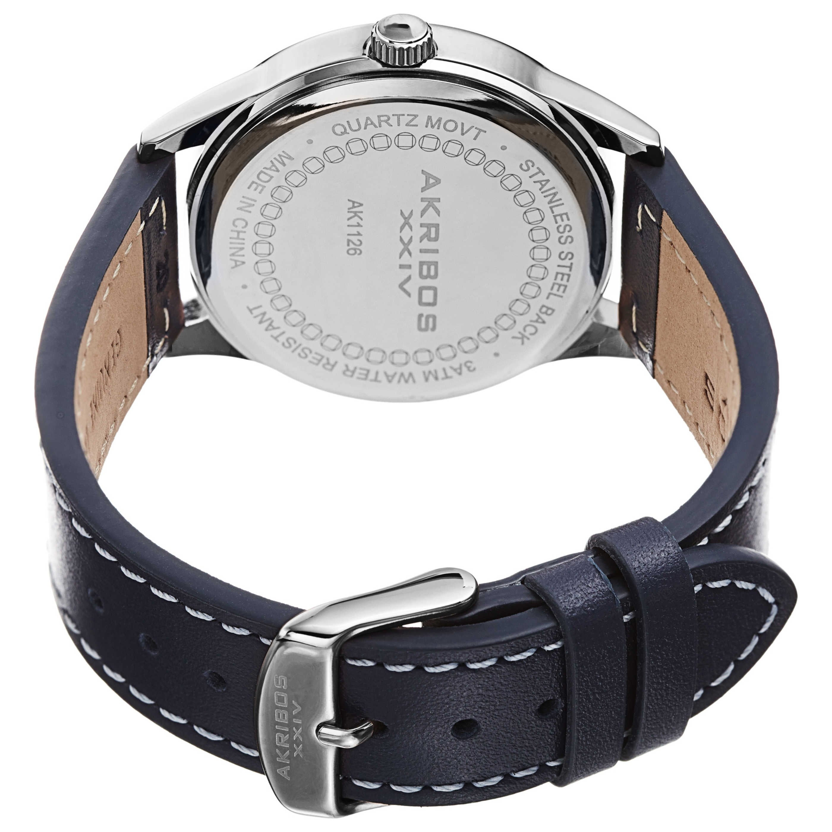 Akribos Xxiv Men's Watch AK1126SSBU