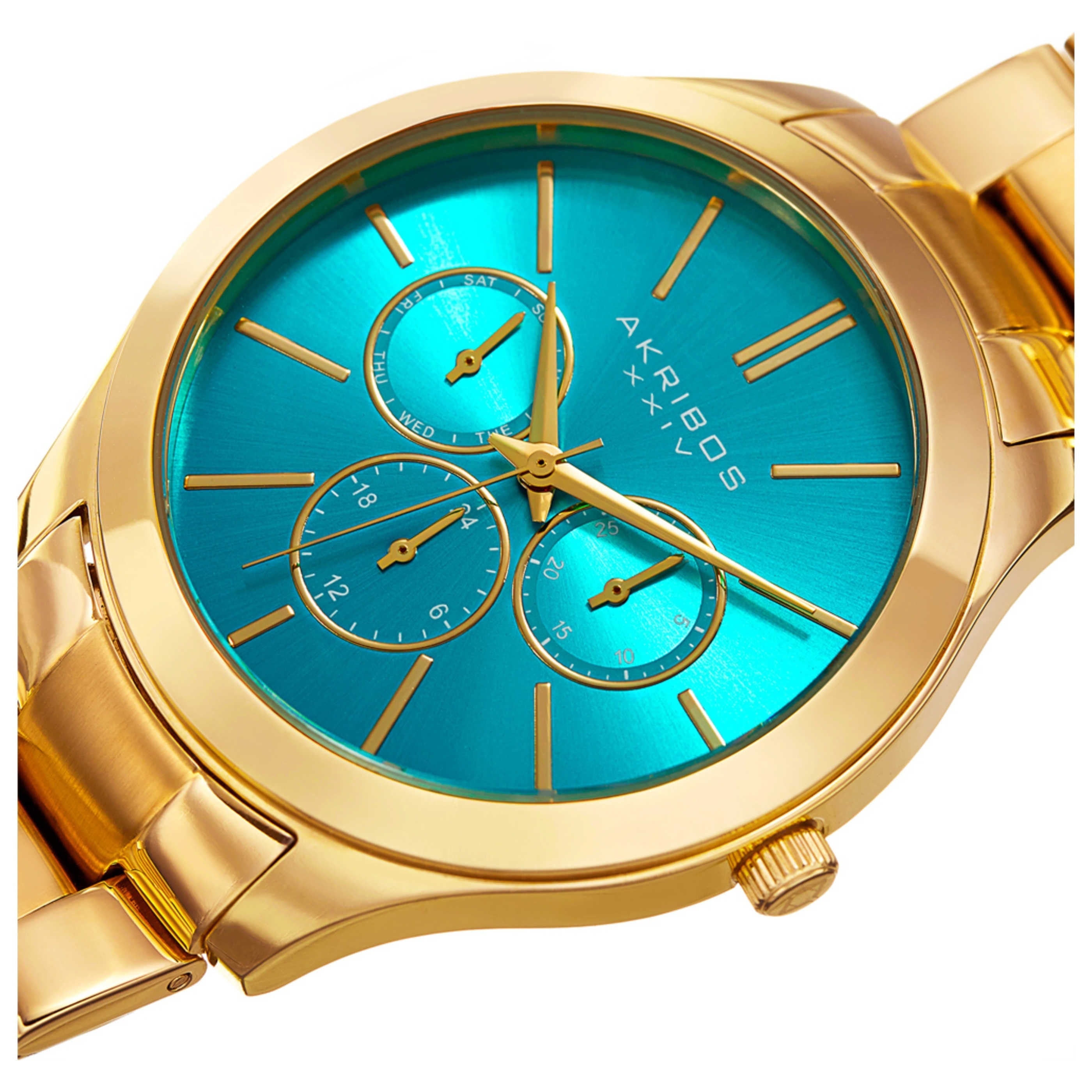 Akribos Xxiv Women's Watch AK952YGTQ