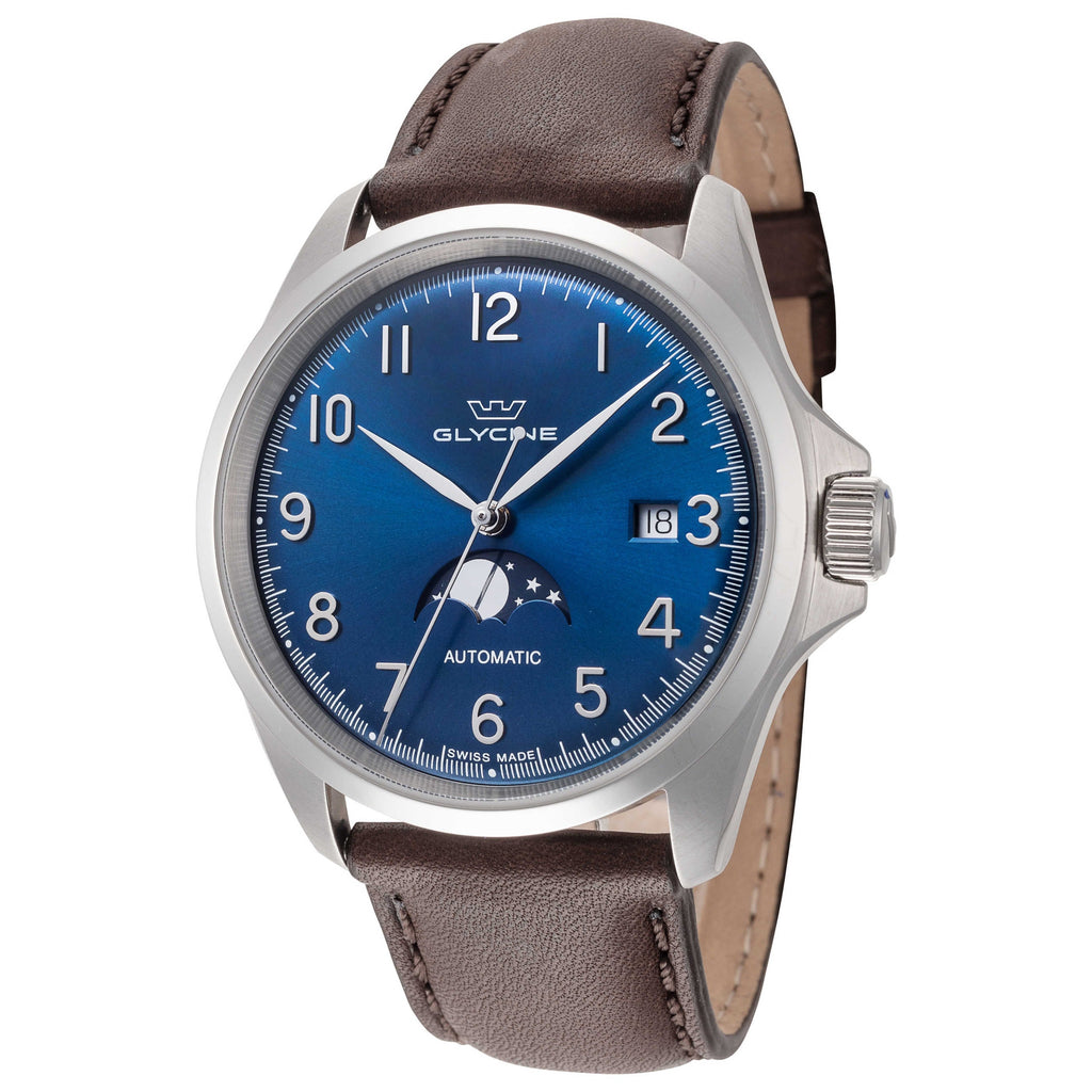 Glycine Combat Classic 40 Moonphase Men's Watch GL0385