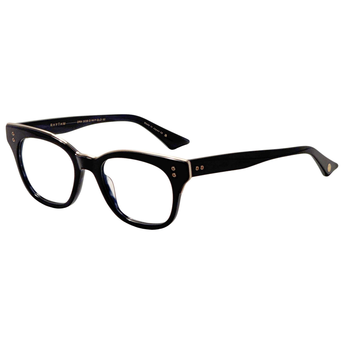 Dita Rhythm Men's Eyeglasses DRX-3039-D-NVY-GLD-50-Z