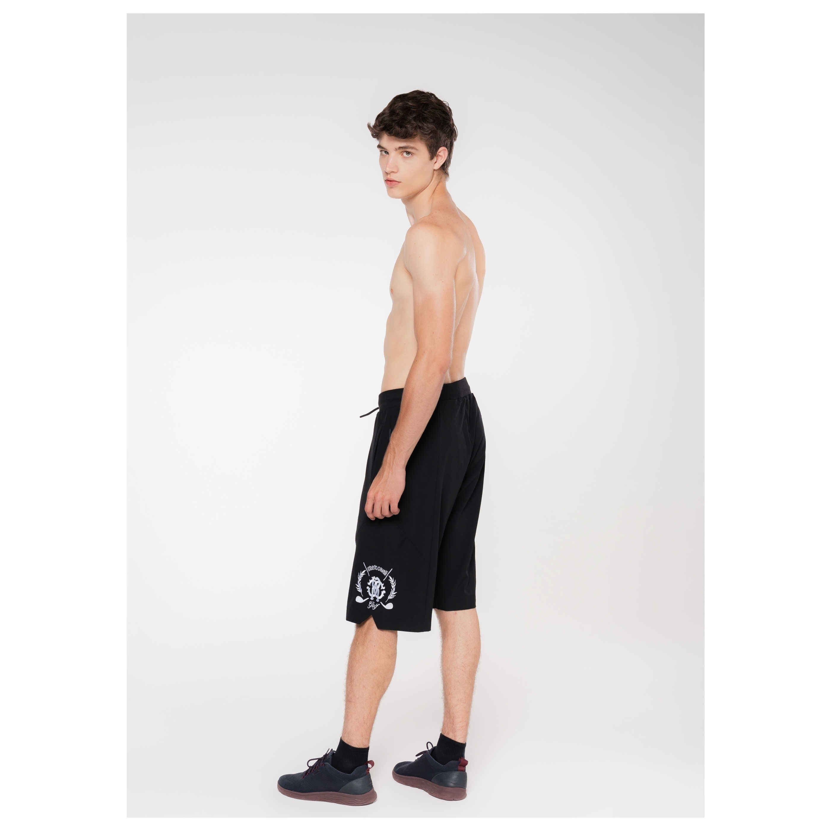 Roberto Cavalli Golf Men's Technical Ergonomic Shorts