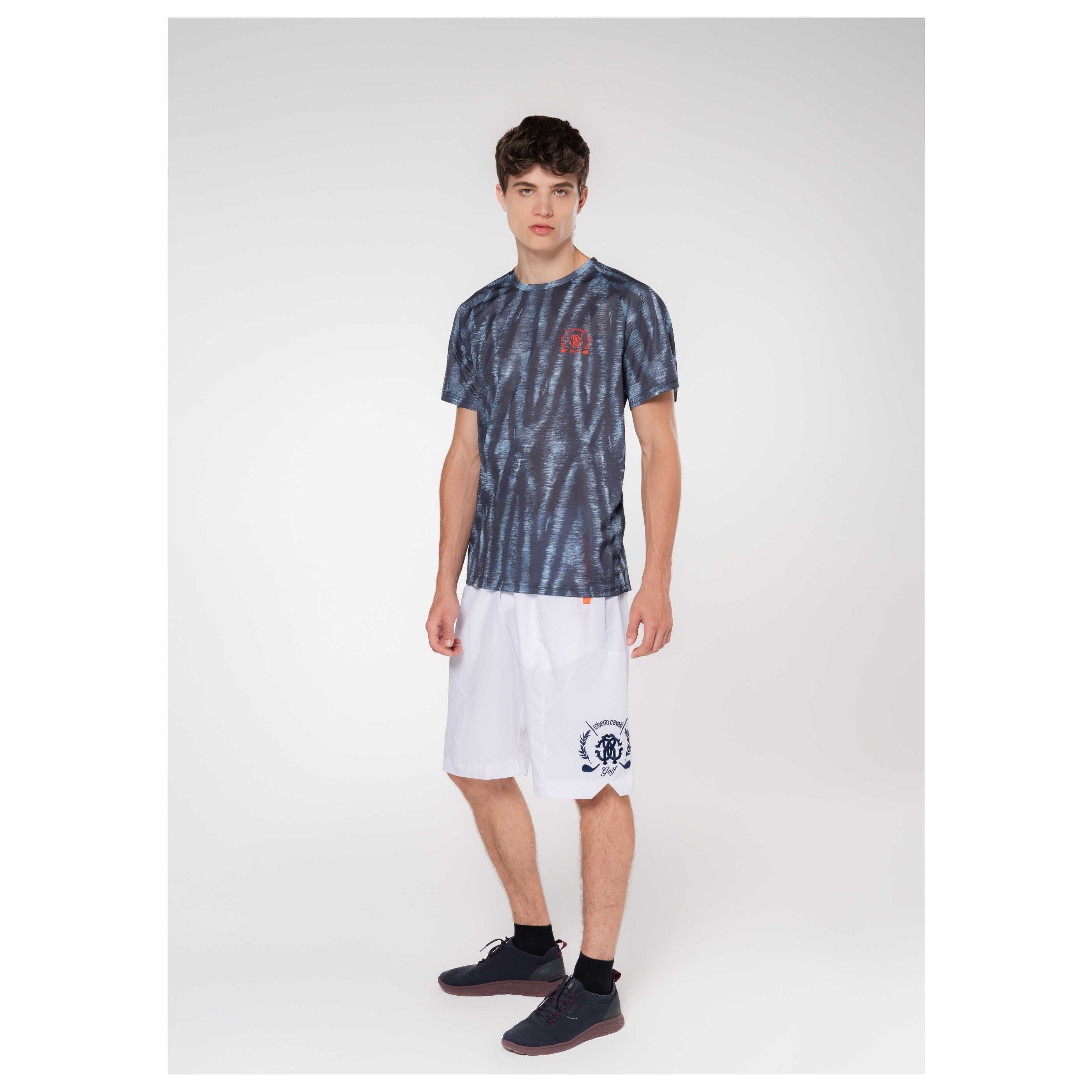 Roberto Cavalli Golf Men's Ergonomic T-Shirt