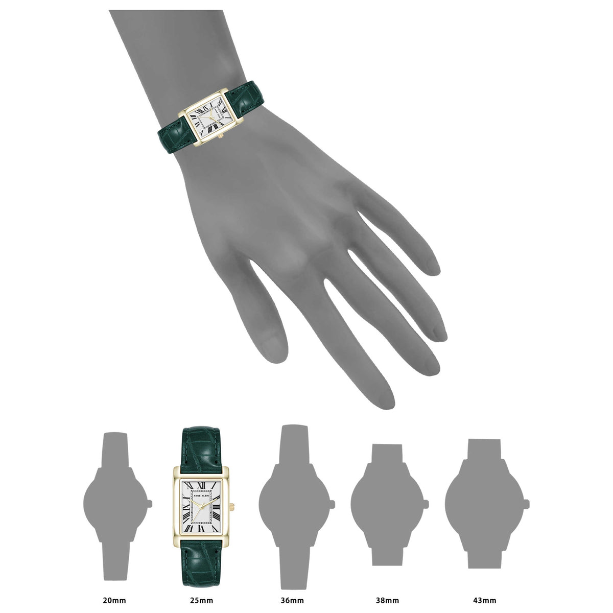 Anne Klein Women's Watch AK-5218GPGN