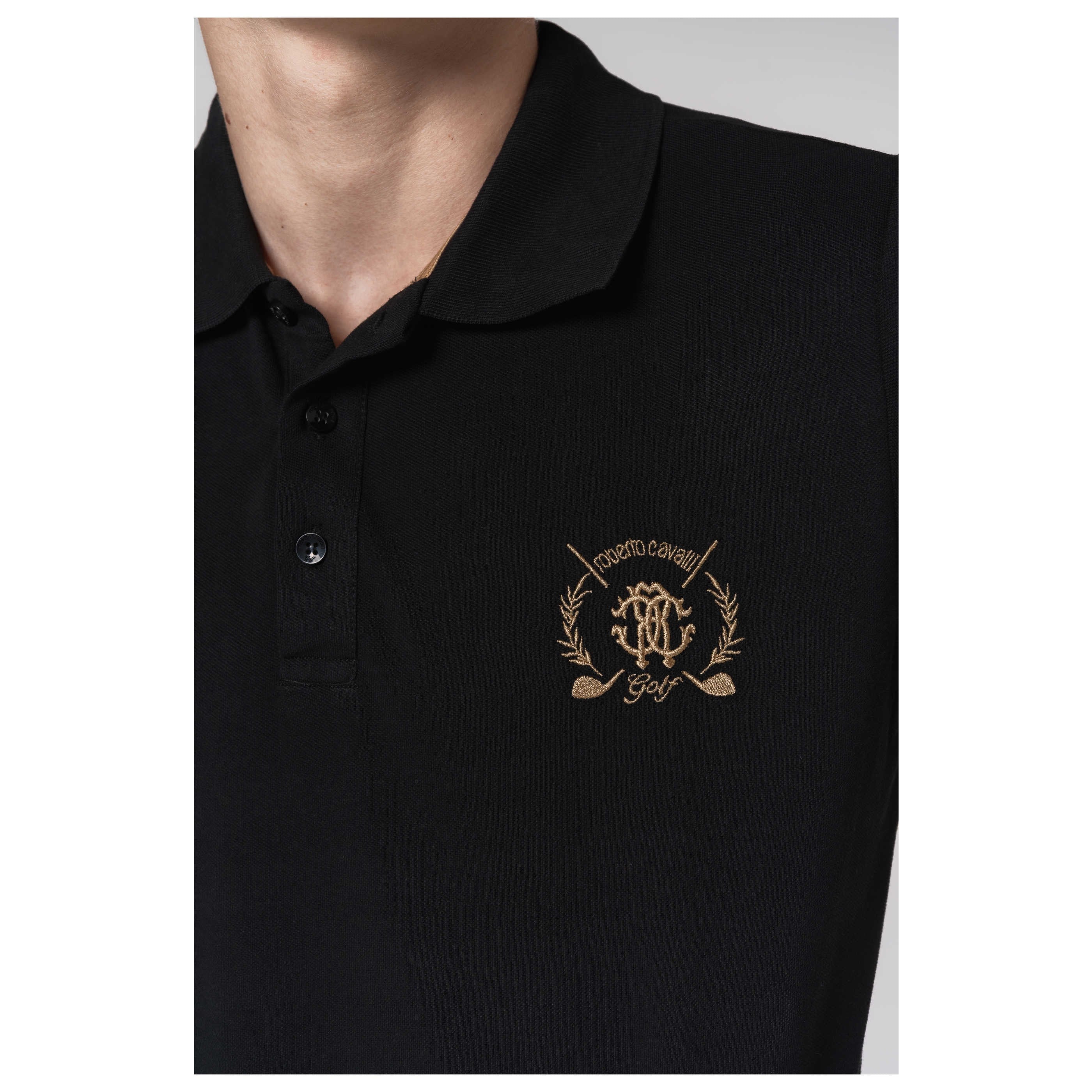 Roberto Cavalli Golf Men's Polo