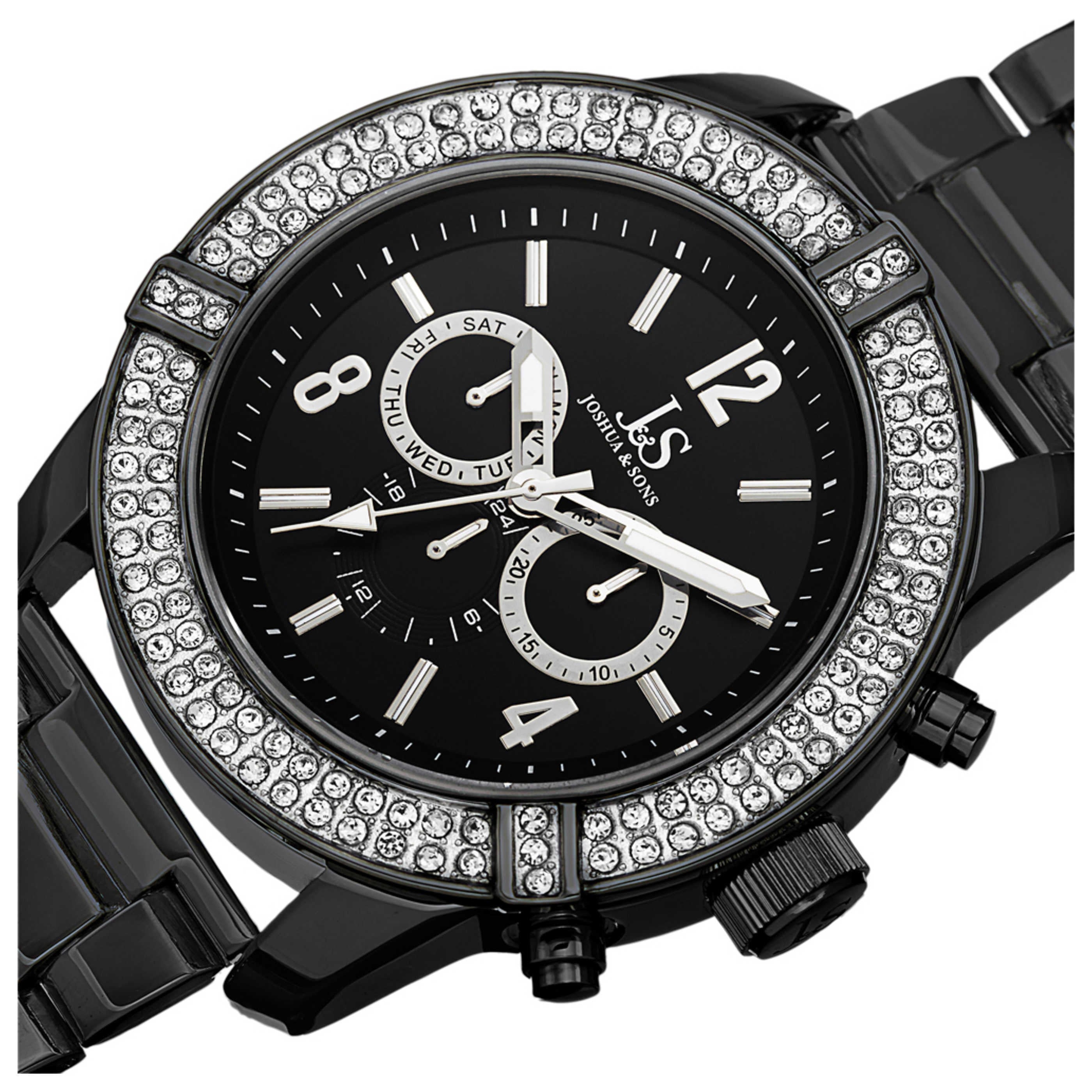 Joshua & Sons Men's Watch JS81BK