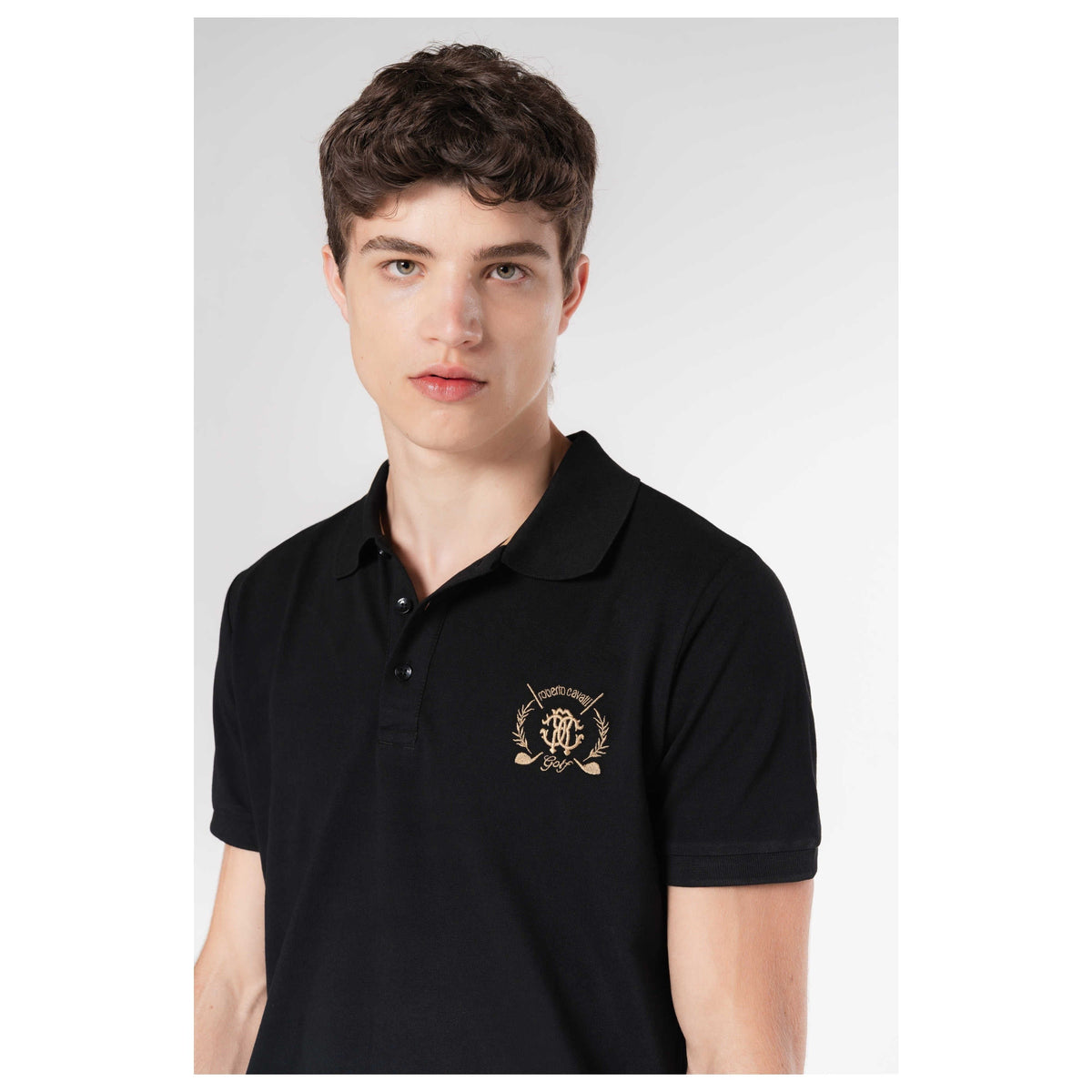 Roberto Cavalli Golf Men's Polo