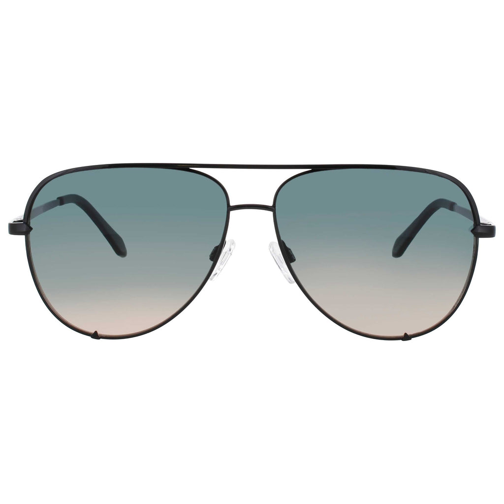 Quay Unisex Sunglasses QUAY-NO-NS-2486-BLK-PLMTPE