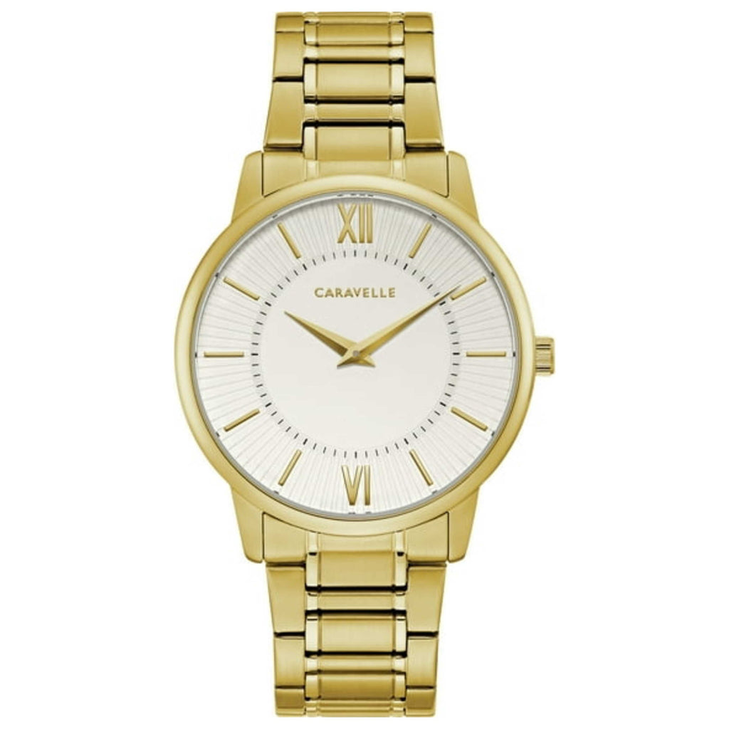 Caravelle by Bulova Gold Tone Men's Watch 44A114